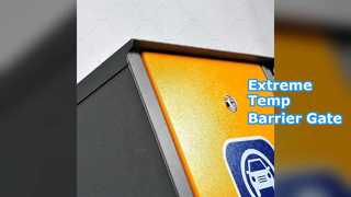 Барьерные ворота: доступ к парковке при экстремальных температурах